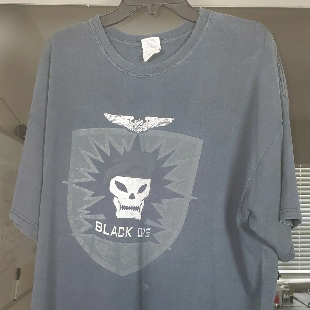 CALL OF DUTY BLACK OPS NAVY T-SHIRT XX-LARGE - Picture 1 of 4